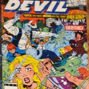 DC COMICS ΞΕΝΟΓΛΩΣΣΑ BLUE DEVIL 1984