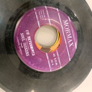 45 rpm δίσκος βινυλίου Soul seekers somethings got a hold of me , im determined