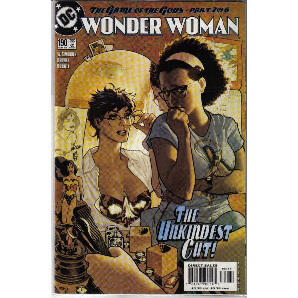 DC COMICS xenoglossa WONDER WOMAN (1987)