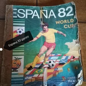 Άλμπουμ  Παγκοσμιο κύπελλο ποδοσφαίρου 1982 της panini Espana 82