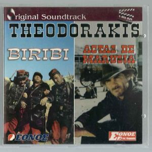 CD - Mίκης Θεοδωράκης - BIRIBI & ACTAS DE MARUSIA - Original Soundtrack - Mikis Theodorakis
