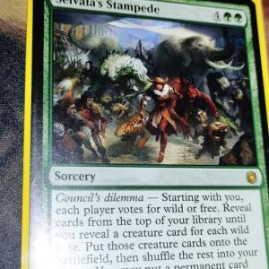 Magic the Gathering: Selvalas Stampede, Conspiracy Take the Crown