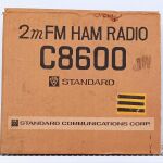 STANDARD 2mFM HAM RADIO 12CH 15W