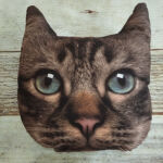 Διακοσμητικό μαξιλάρι *Σχήμα γάτα*.