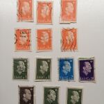 20 × γραμματόσημα βασιλιάς Παύλος