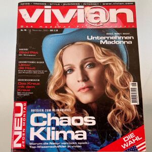 Περιοδικό Vivian με τη Madonna στο εξώφυλλο