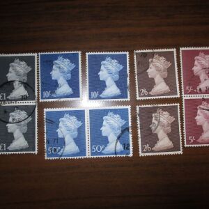 Μ. Βρετανια σετ 10 γραμματοσημα 1969