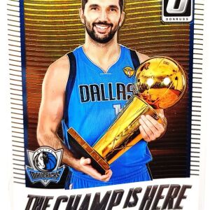 Κάρτα Peja Stojakovic Dallas Maverics Πρωταθλητής NBA