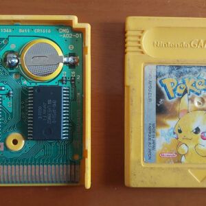 Pokemon Yellow (Αυθεντική με αλλαγμένη μπαταρία)
