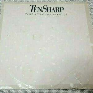 Ten Sharp – When The Snow Falls 7' Portugal 1985' Promo