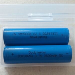 Doublepow μπαταρία λιθίου 18650  2600 mah  5C πολύ καλής ποιότητας εργοστασιακού τύπου