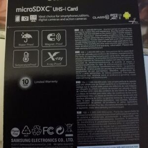 Micro sd card Samsung 512gb