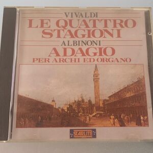 Vivaldi - Le quattro stagioni , Albinoni - Adagio per archi ed organo αυθεντικό cd album