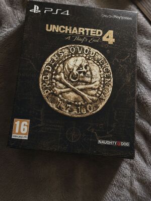 Uncharted 4 A Thief’s End Special Edition PS4 πλήρες συλλεκτικό πακέτο σαν καινούργιο