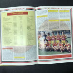 Πρόγραμμα Αγώνα Manchester United - Αθηναικός 1991. Match programme 18/09/1991 Κύπελλο κυπελλούχων