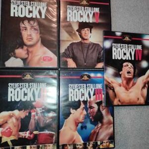 ROCKY - SYLVESTER STALLONE - 5 Ταινιες DVD