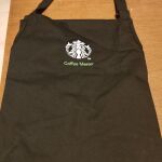 Αυθεντική συλλεκτική Starbucks coffee master μαύρη ποδιά ολοκαίνουρια