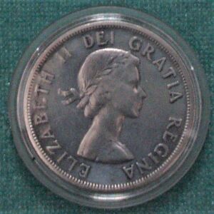 1 Dollar 1958  - Elizabeth II British Columbia