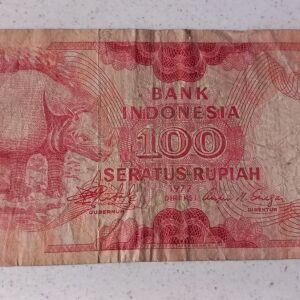 Indonesia 100 Rupiah Bank Indonesia 1977