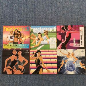 Hedkandi Records Label 6 cds (12cd) Compilations Limited Editions for Collectors