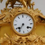 Ρολόι μπρούντζινο επίχρυσο, περίπου 150 ετών.