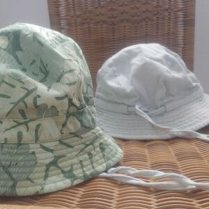 Πακέτο 2 vintage καπέλων "του ψαρά"