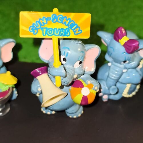 Kinder Surprise Happy Elephants at the Beach 1995 vintage complete collection