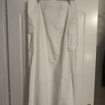 άσπρη φούστα μακρυά DKNY μέγεθος 10