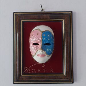Βενετζιάνικη μάσκα τοίχου 17,5χ14,5 εκ