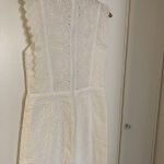 Ολόσωμη φόρμα βαμβακερή με διάτρητο σχέδιο, κιπούρ, μπροντερί EVIA