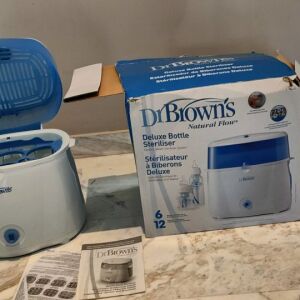 Dr. Brown's Βρεφικός Αποστειρωτής Μπιμπερό Ηλεκτρικός Blue