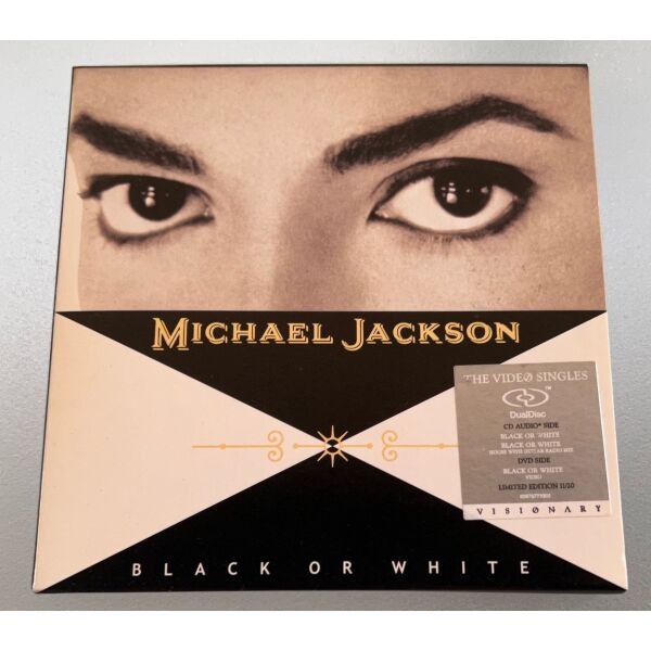 Michael Jackson - Black or white limited edition dual disc