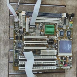 Motherboard Asus P5SJ-B + Intel pentium A80503200 SL2RY + ALI M1395 + Compaq Board