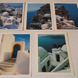 25 Καρτ Ποστάλ δεκαετίας '70 - '80 από Σαντορίνη