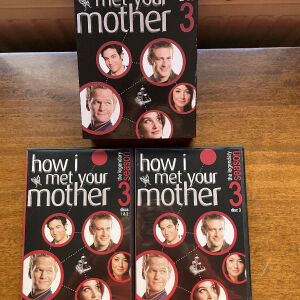 DVD How I met your mother Τρίτη σεζόν ολόκληρη αυθεντικό