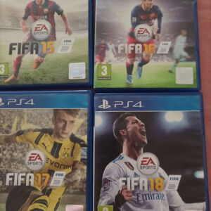 Βιντεοπαιχνίδια PS4 FIFA 15,16,17,18.