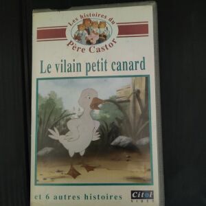 Γαλλικη Ταινια VHS Κασσετα Les Histoires Du Pere Castor - Le Vilain Petit Canard
