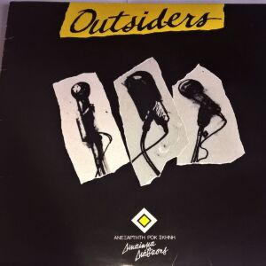 VARIOUS-OUTSIDERS LP 33RPM/Ανεξαρτητη Ελληνικη Σκηνη Post-Punk,Indie.