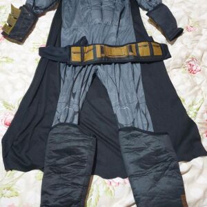 Αποκριάτικη στολή ολόσωμη batman (6 - 8 ετών)
