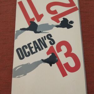 KΑΣΕΤΙΝΑ 3 DVD - OCEAN'S 11,12,13