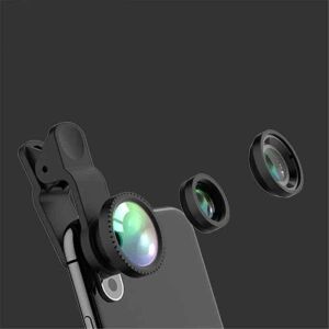 UNIVERSAL 3 IN 1 CELL PHONE CAMERA LENS KIT