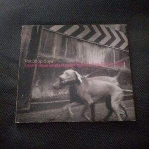 CD SINGLE PET SHOP BOYS - I DON'T KNOW WHAT YOU WANT - PROMO