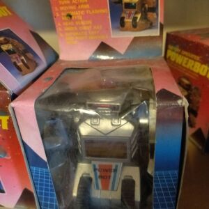 Ρομπότ δεκαετίας 90 πλαστικό powerbot από στοκ 20€