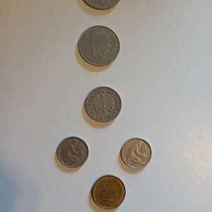 Γερμανικό Μάρκο: 6 κέρματα (1950-1988)