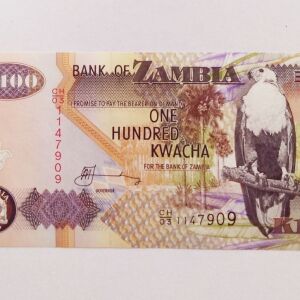 ZAMBIA 100 KWACHA 2006 ΑΚΥΚΛΟΦΌΡΗΤΟ