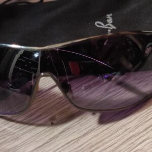 Γυαλιά Ηλίου Ray-ban με Polarized Φακούς Μωβ χρώματος