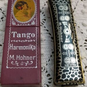 Vintage Tango Harmonica M. Hohner.