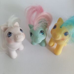 3 Μικρό μου πόνυ  μωρα My little pony babies 1987