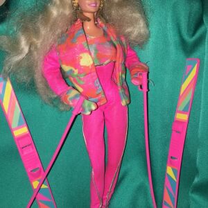 Barbie σκιέρ,υπέροχη κούκλα.vintage