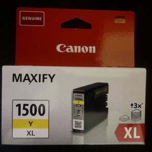 Μελάνια Canon PGI-1500XL Εκτυπωτή InkJet - Χρώμα Κίτρινο (9195B001)